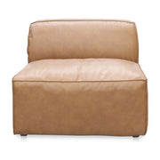 Form Slipper Chair Sonoran Tan Leather by Moe's Home Collection