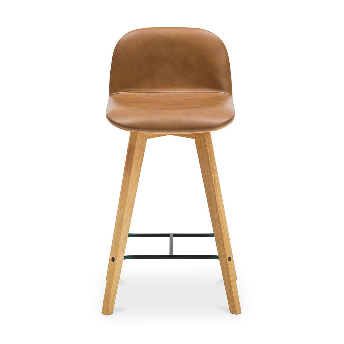Napoli Leather Counter Stool by Moe's Home Collection
