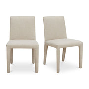 Monte Dining Chair Beige - Set Of Two by Moe's Home Collection