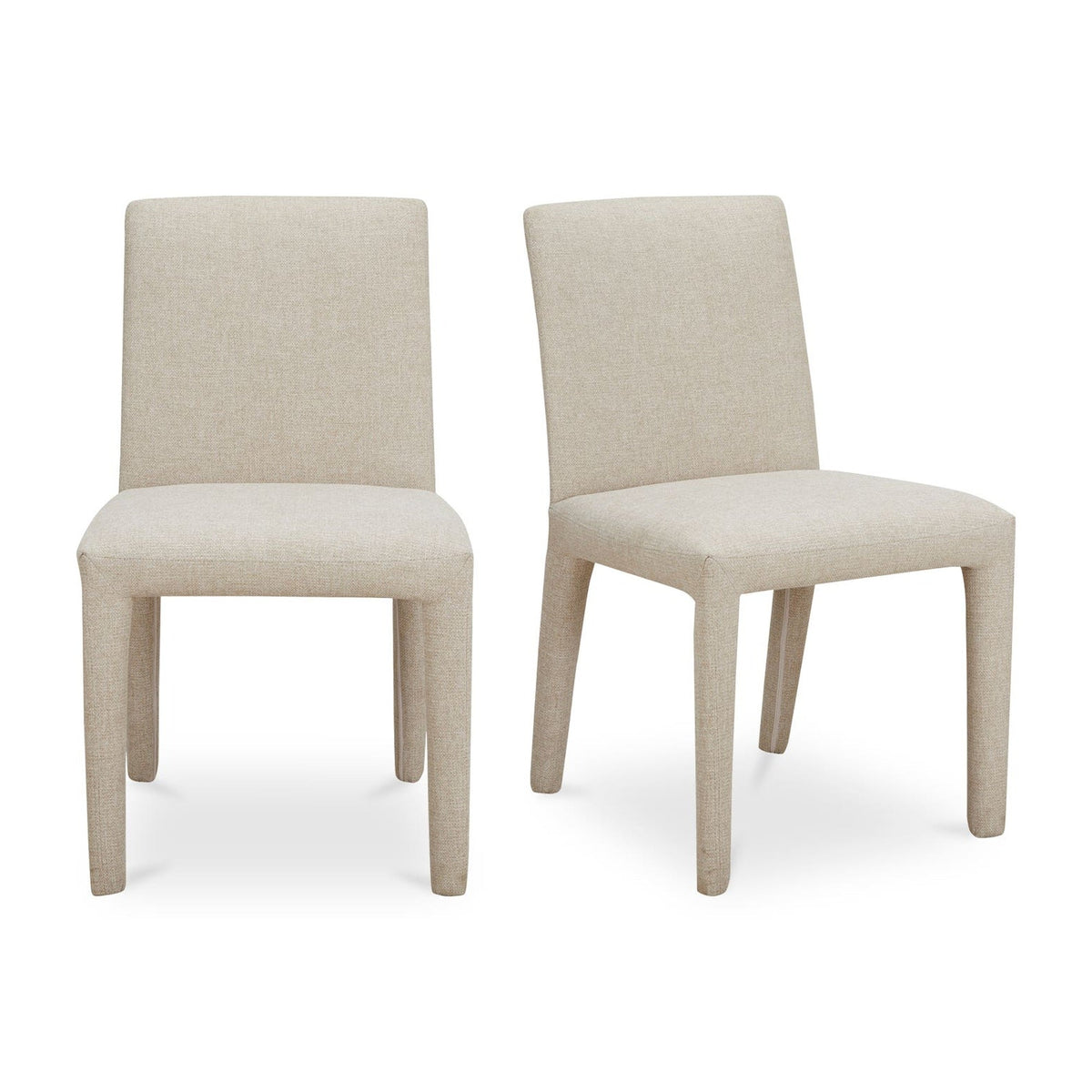 Monte Dining Chair Beige - Set Of Two by Moe's Home Collection