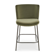 Early Counter Stool Faux Green Mohair by Moe's Home Collection
