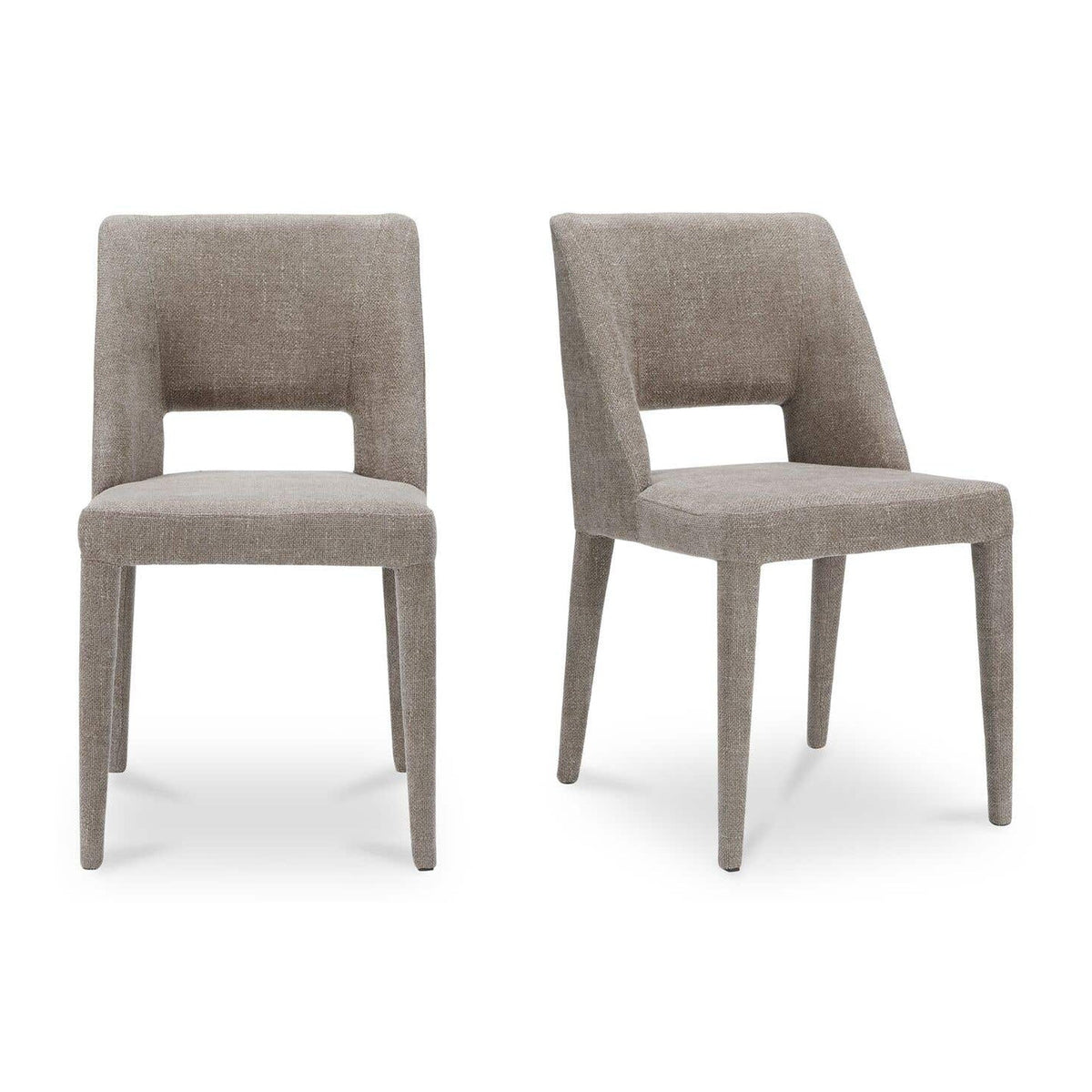 Joyce Dining Chair Light Brown-Set of Two by Moe's Home Collection
