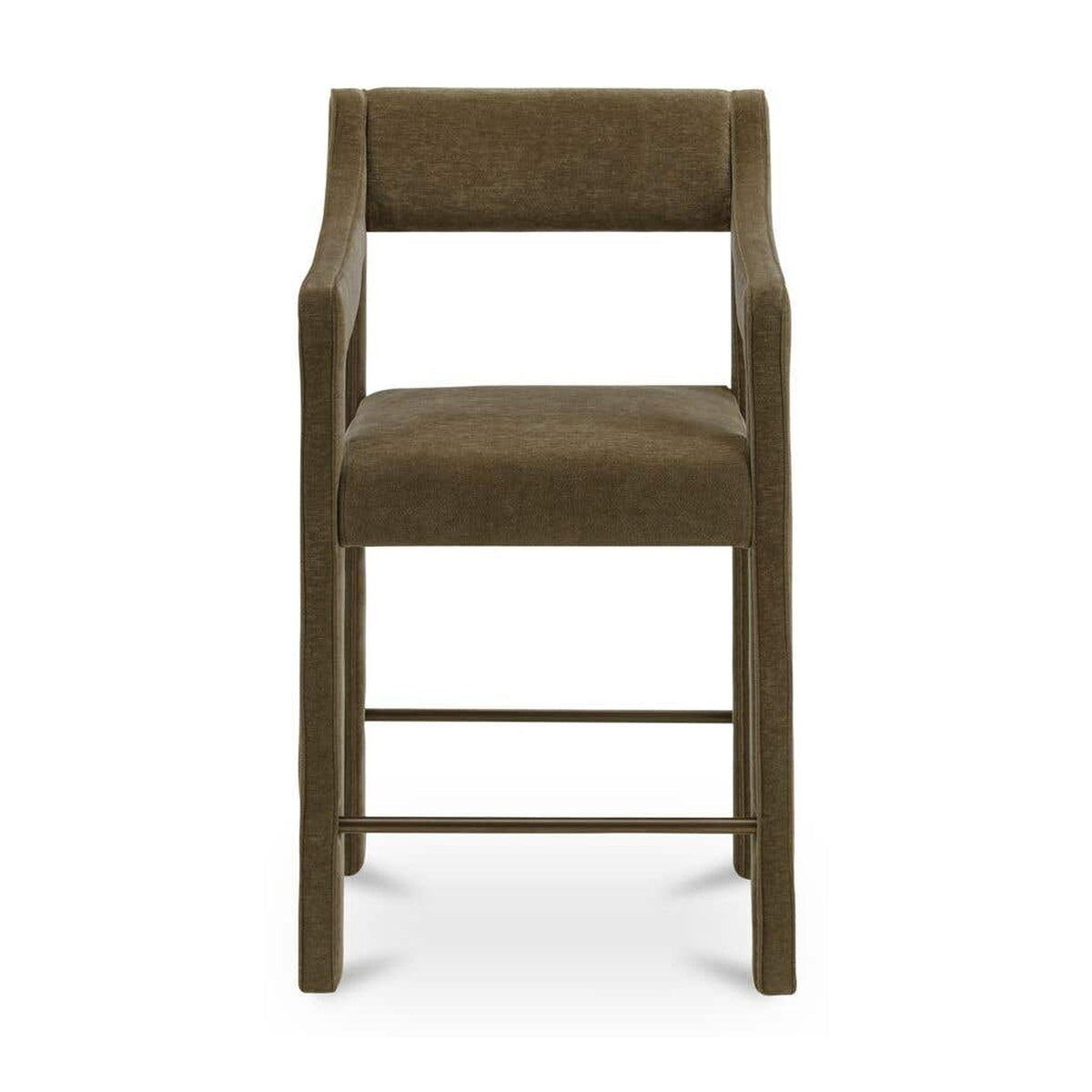 Elise Counter Stool Cedar Green by Moe's Home Collection