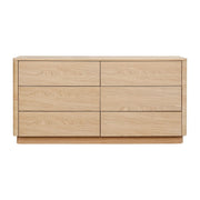 Round Off Dresser Light Oak Brown by Moe's Home Collection