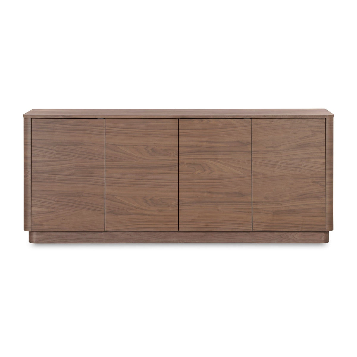 Round Off Sideboard Walnut Brown by Moe's Home Collection