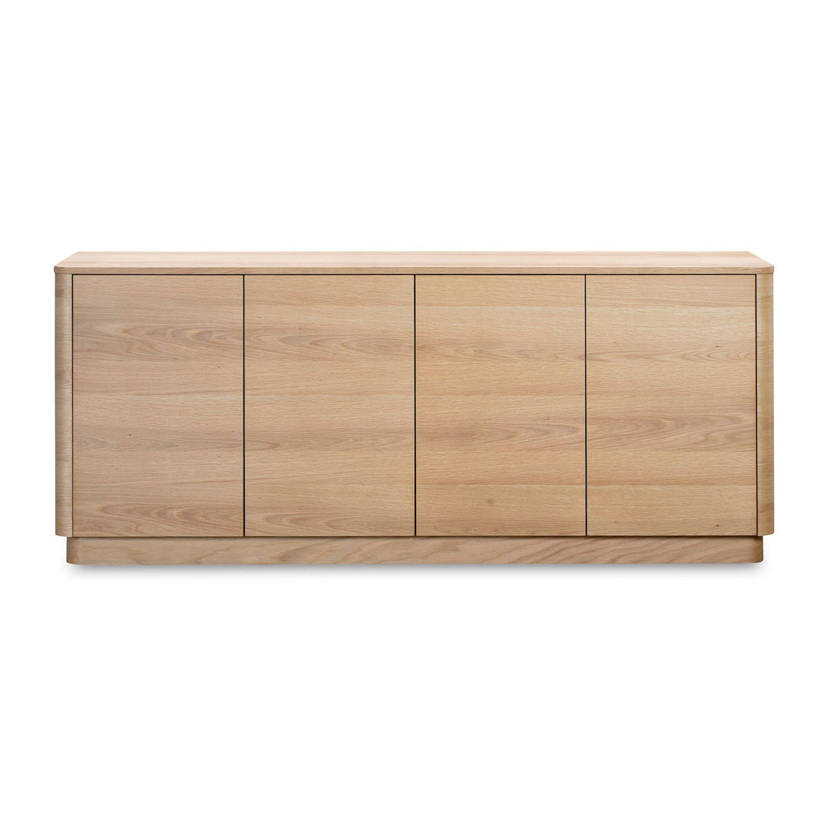 Round Off Sideboard Natural Oak by Moe's Home Collection