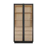 Charlotte Tall Cabinet Black by Moe's Home Collection