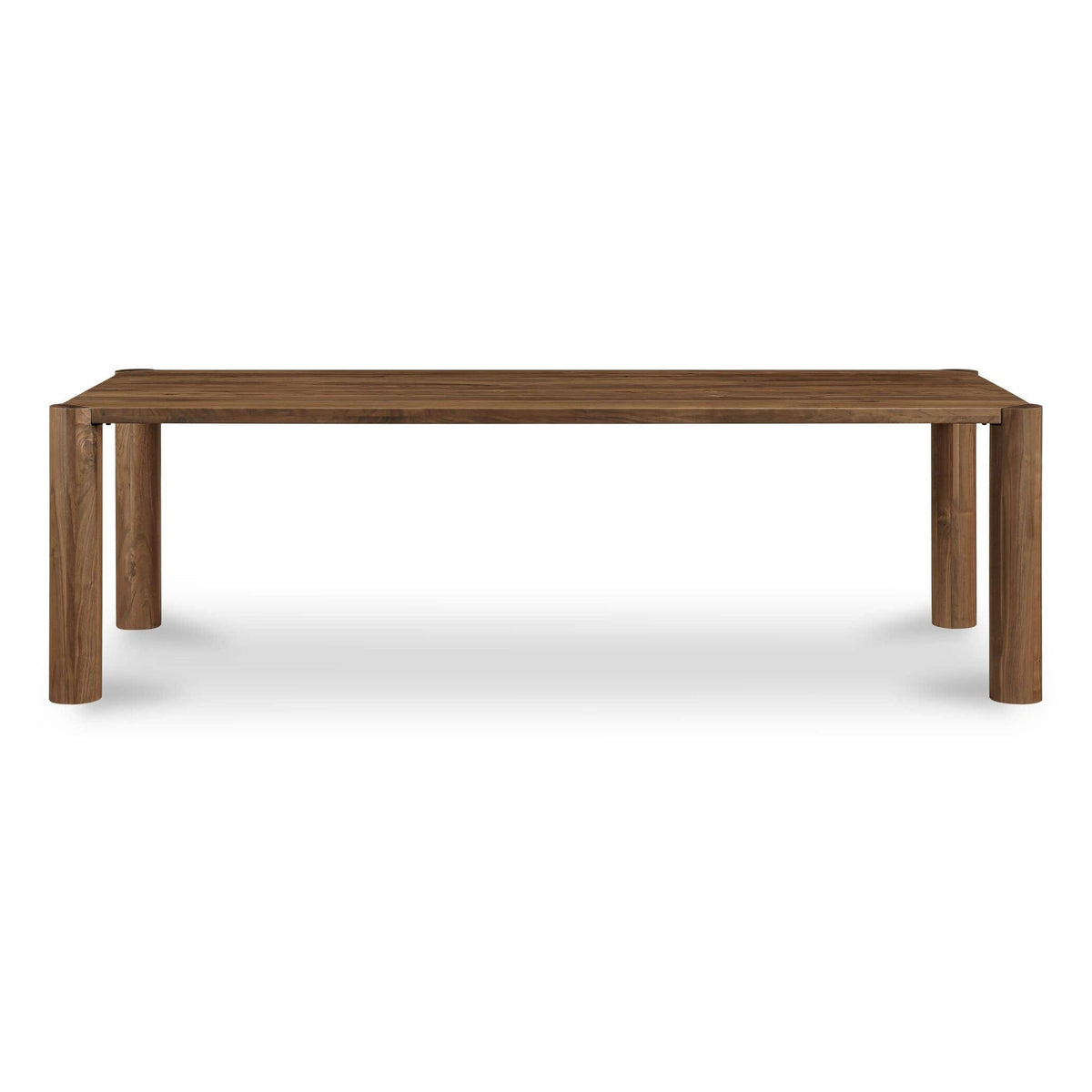 Post Dining Table Large Walnut by Moe's Home Collection