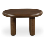 Niels Extra Small Coffee Table Ash Stained Walnut by Moe's Home Collection
