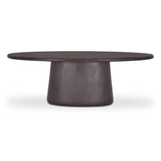 Mason Outdoor Dining Table Dark Brown by Moe's Home Collection