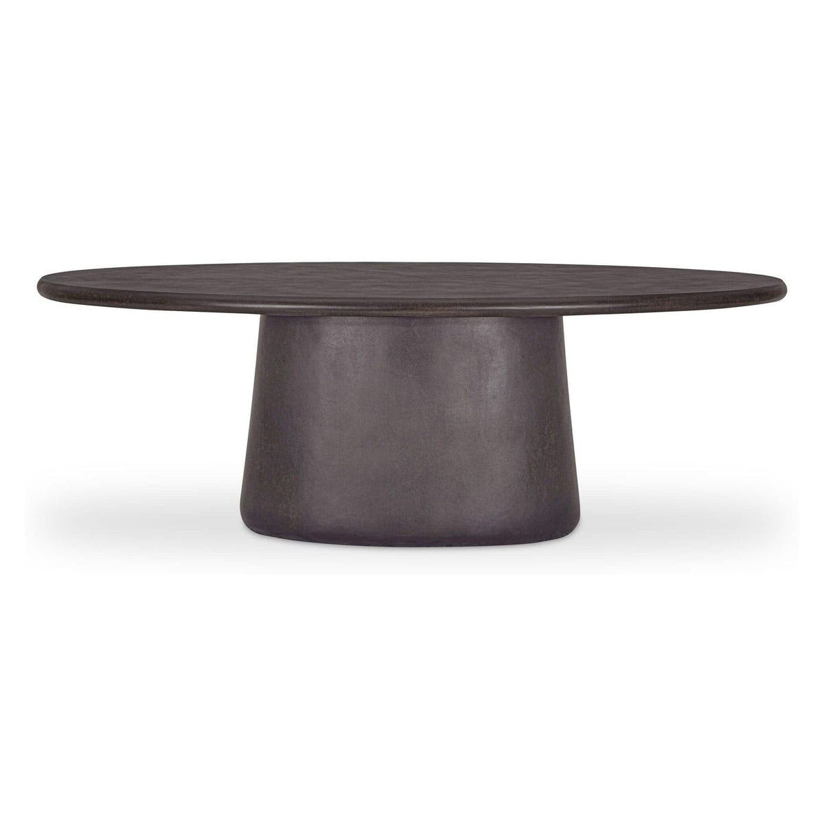 Mason Outdoor Dining Table Dark Brown by Moe's Home Collection