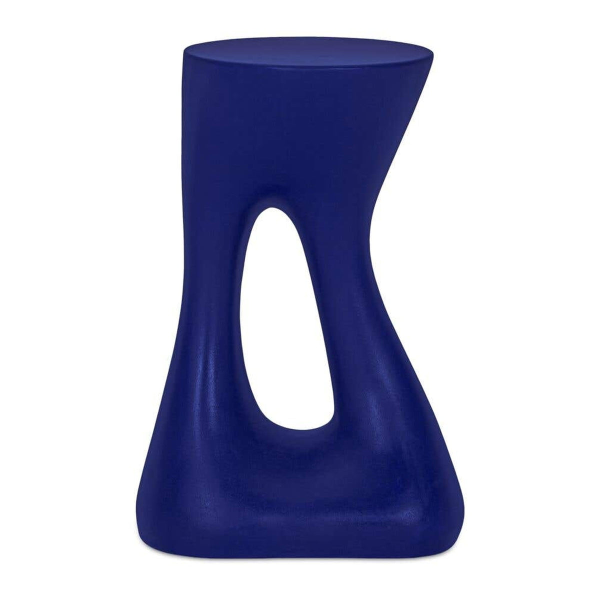 Rothko Tall Outdoor Side Table Blue by Moe's Home Collection