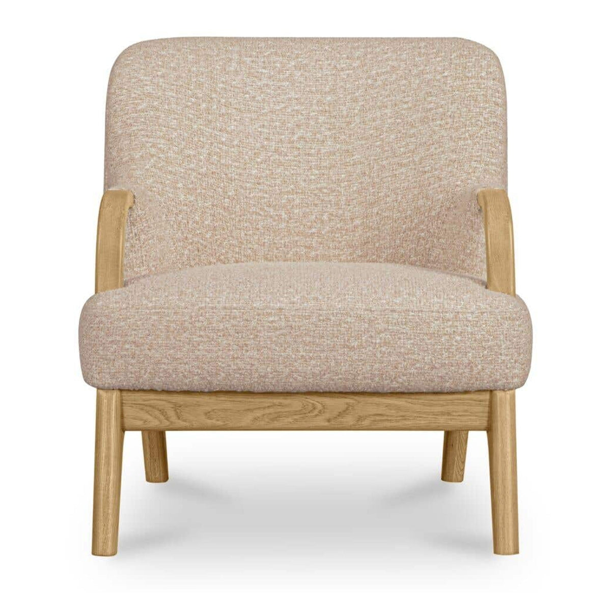 Haynes Accent Chair Textured Oat by Moe's Home Collection