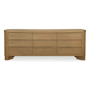 Segment 9 Drawer Dresser Heritage Brown by Moe's Home Collection