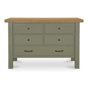 Rosemary Kitchen Island Green by Moe's Home Collection