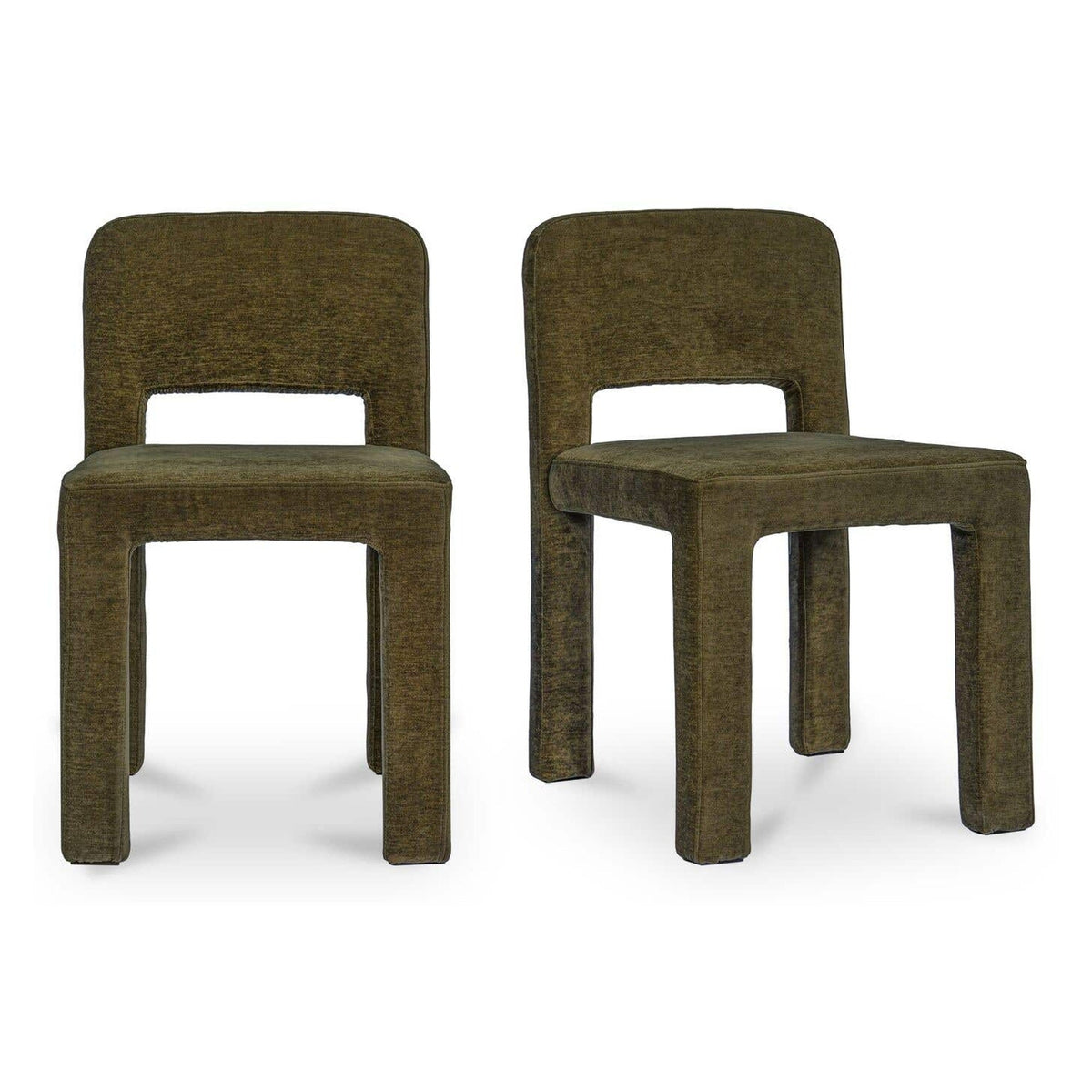 Tobi Dining Chair Cedar Green-Set of Two by Moe's Home Collection