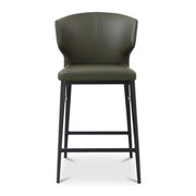 Delaney Counter Stool Dark Green by Moe's Home Collection