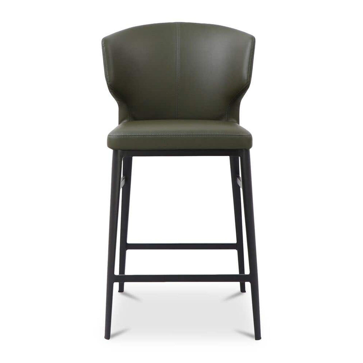 Delaney Counter Stool Dark Green by Moe's Home Collection