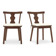 Orla Dining Chair Dark Brown - Set of Two by Moe's Home Collection