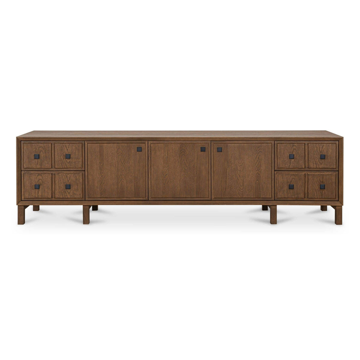 Hugo Media Unit Brown by Moe's Home Collection