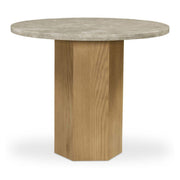Brando Dining Table Small Silk Grey Marble by Moe's Home Collection