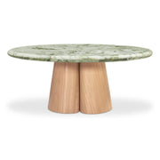Kaleta Coffee Table Green Onyx Marble by Moe's Home Collection