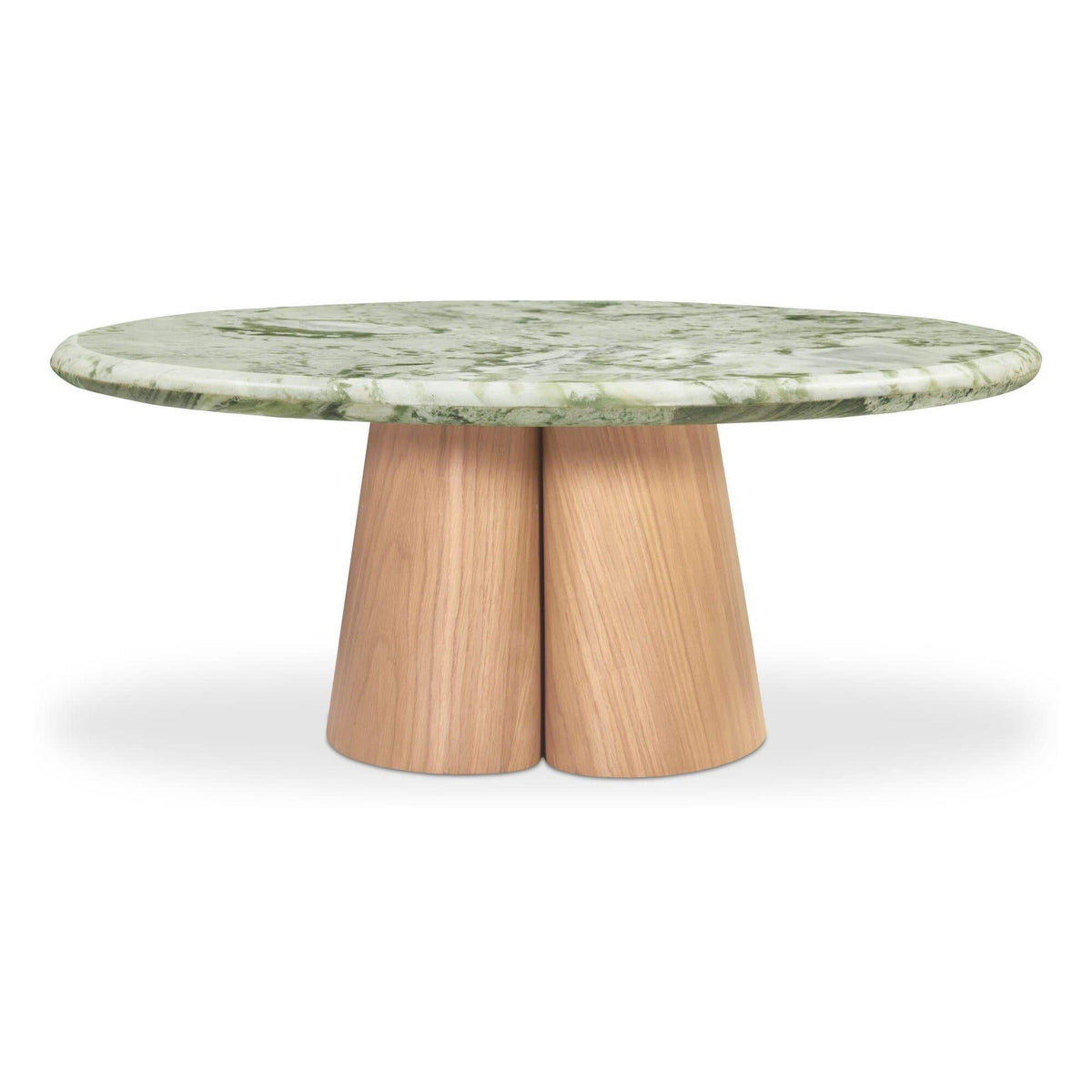 Kaleta Coffee Table Green Onyx Marble by Moe's Home Collection