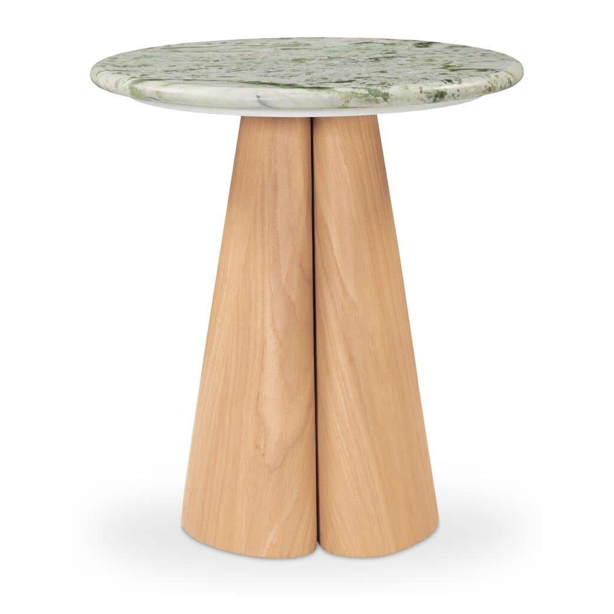 Kaleta Side Table Green Onyx Marble by Moe's Home Collection
