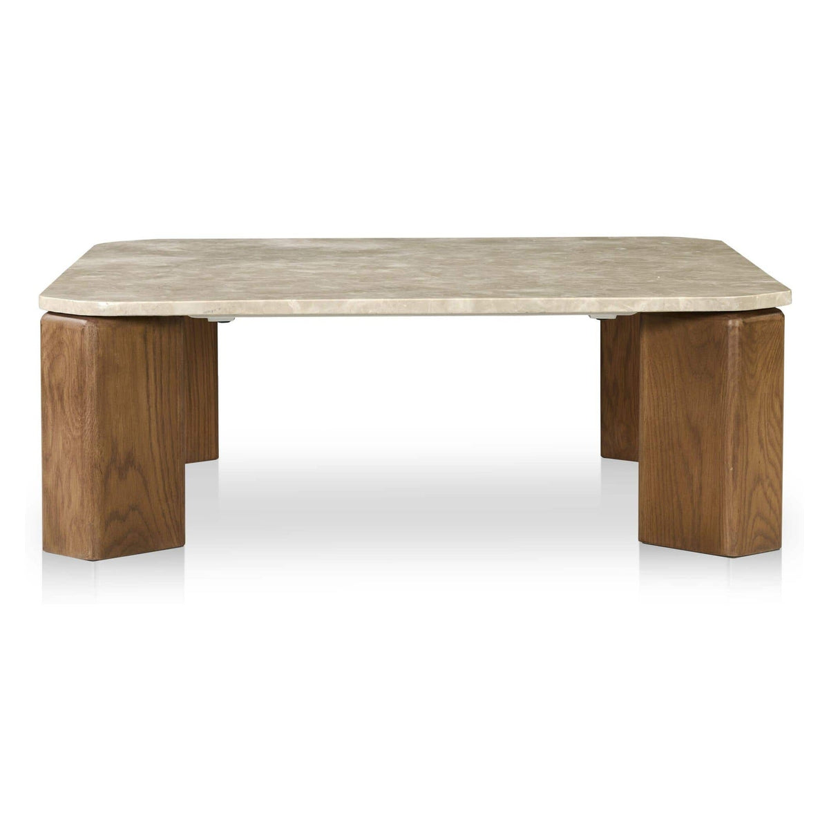 Jace Coffee Table Silk Grey Marble by Moe's Home Collection