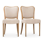 Ellory Dining Chair Oat - Set of Two by Moe's Home Collection