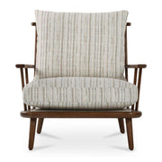 Griffin Accent Chair Beige Stripe by Moe's Home Collection