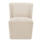 Cormac Rolling Dining Chair White Mist by Moe's Home Collection