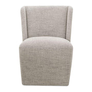 Cormac Rolling Dining Chair Grey Storm by Moe's Home Collection