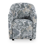 Drava Rolling Dining Chair Tapestry by Moe's Home Collection
