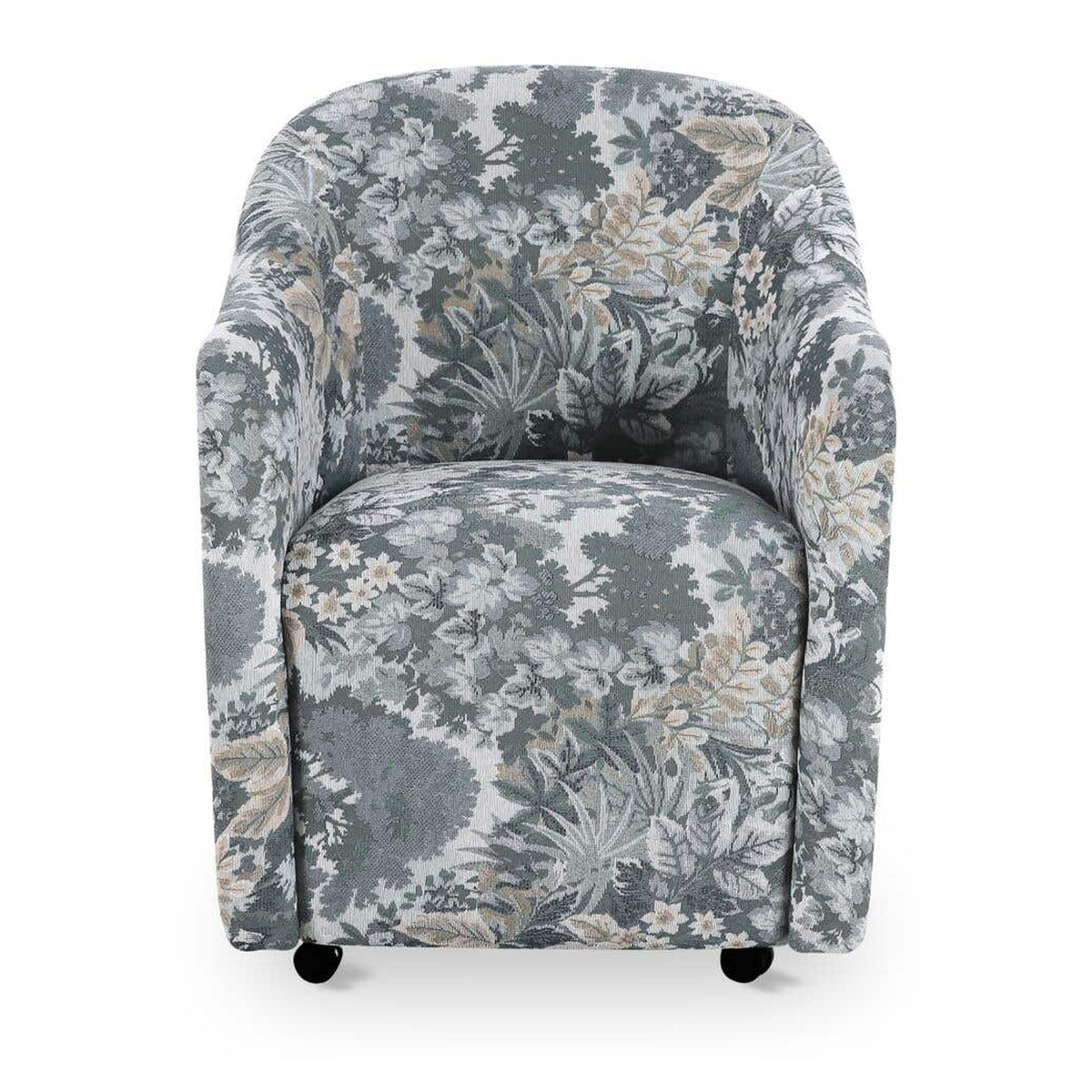 Drava Rolling Dining Chair Tapestry by Moe's Home Collection