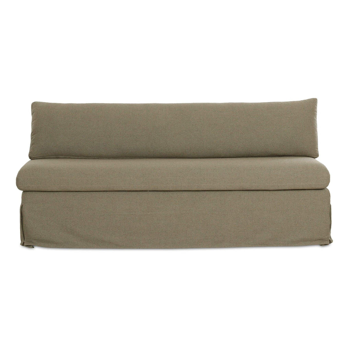 Fable Slipcover Dining Bench Olive by Moe's Home Collection