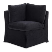 Fable Slipcover Dining Corner Chair Black by Moe's Home Collection