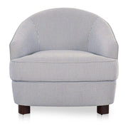 Ciara Accent Chair Navy Stripe by Moe's Home Collection