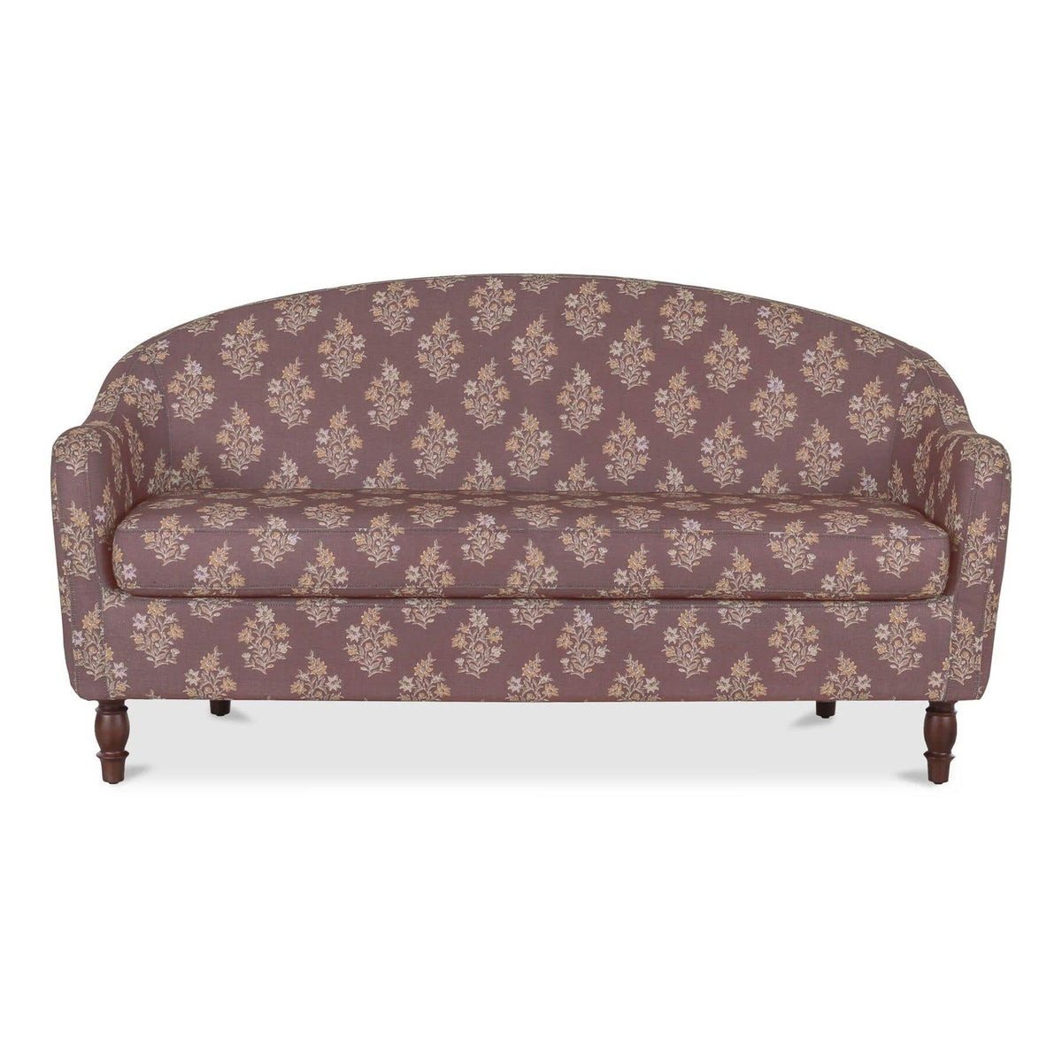 Geneva Dining Settee Dark Mauve by Moe's Home Collection