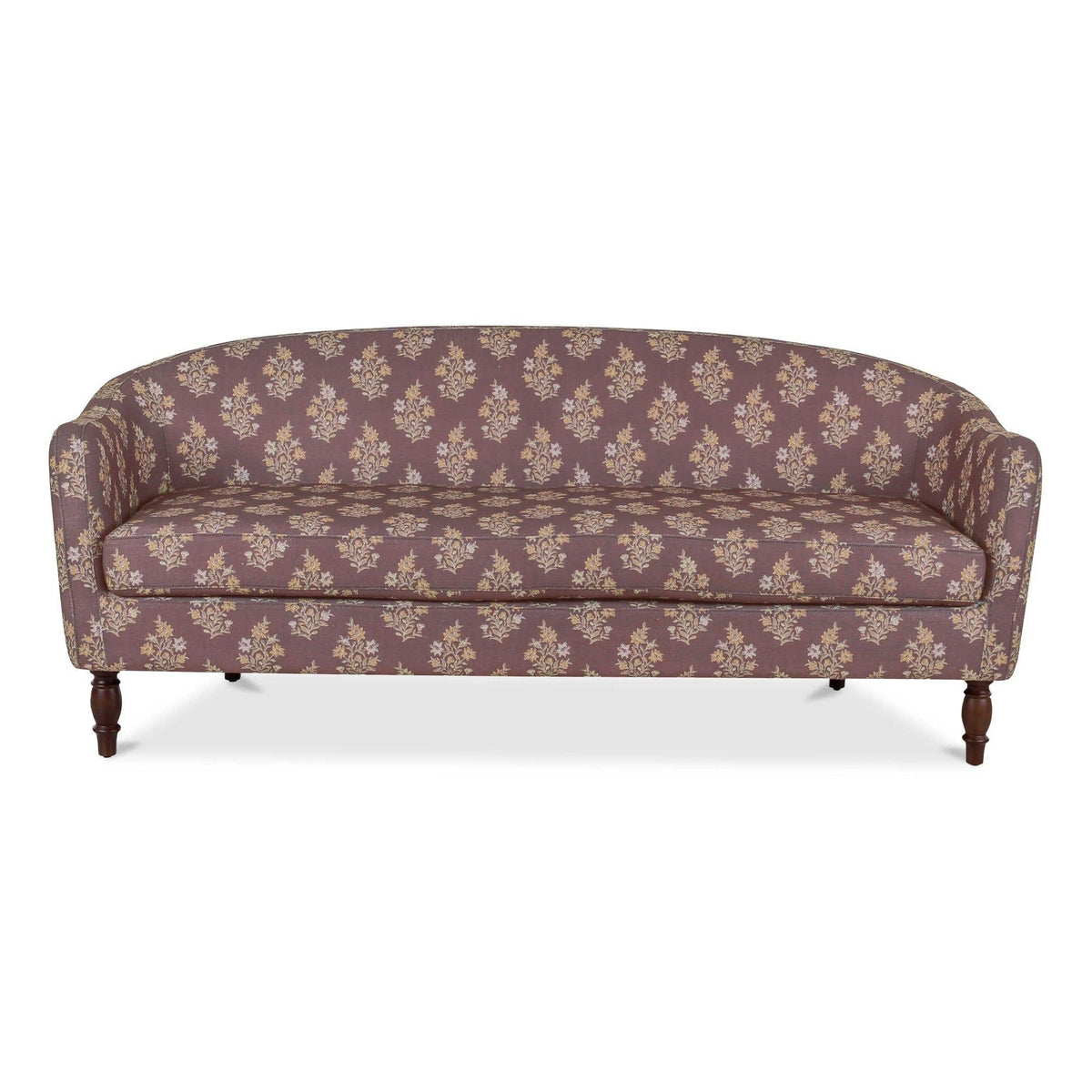 Geneva Apartment Sofa Dark Mauve by Moe's Home Collection