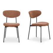 Ambrose Dining Chair Heritage Pink-Set of Two by Moe's Home Collection