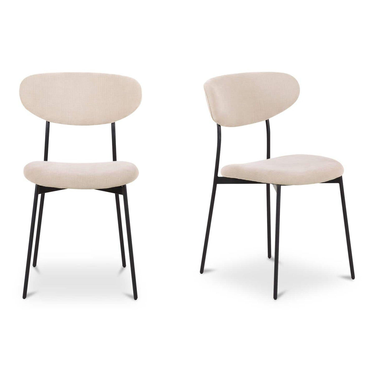 Ambrose Dining Chair Cool Beige-Set of Two by Moe's Home Collection