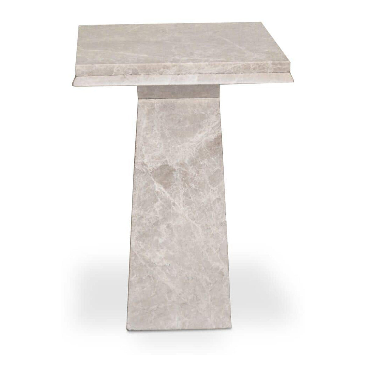Nella Side Table Grey Marble by Moe's Home Collection