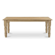 Flynn Rectangle Dining Table Natural by Moe's Home Collection