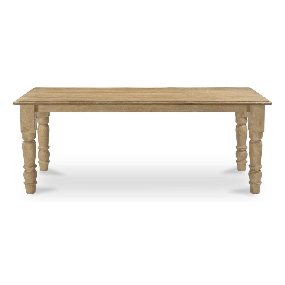Flynn Rectangle Dining Table Natural by Moe's Home Collection