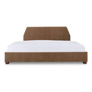Alfie Queen Storage Bed Light Brown by Moe's Home Collection