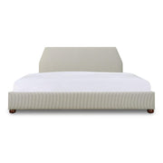 Alfie King Storage Bed Green Stripe by Moe's Home Collection