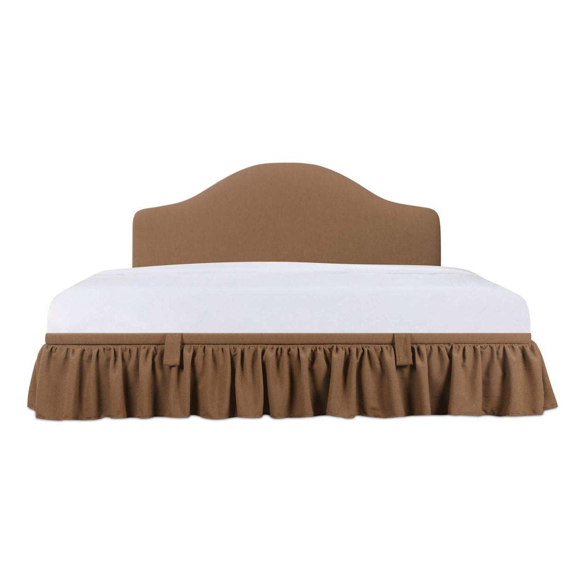 Noelle Queen Storage Bed Light Brown by Moe's Home Collection