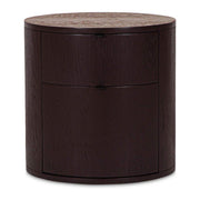 Theo 2 Drawer Nightstand Berry by Moe's Home Collection