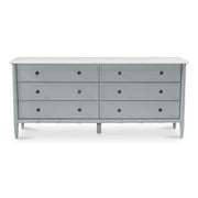 Eleanor 6 Drawer Dresser Light Blue by Moe's Home Collection